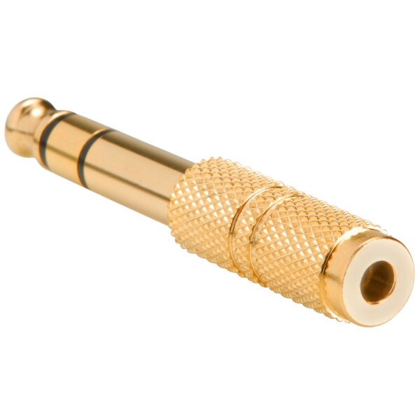 Main product image for 1/4" Stereo M To 3.5mm Stereo F Adapter 091-1025